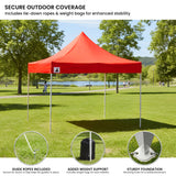 Wallaroo Gazebo Tent Marquee 3x3 PopUp Outdoor Red - Extra Image