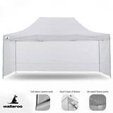 Wallaroo Gazebo Tent Marquee 3x4.5m PopUp Outdoor White - Extra Image