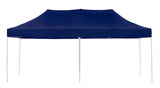 Wallaroo Gazebo Tent Marquee 3x6m PopUp Outdoor Wallaroo Blue - Close-Up Angle