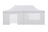 Wallaroo Gazebo Tent Marquee 3x6m PopUp Outdoor Wallaroo White - Front View