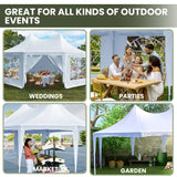 Wallaroo 6x4.5m Wedding Gazebo Marquee with Sidewalls - Extra Image