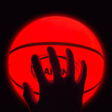 Kahuna Basketball L.e.d Glow Light Up Trampoline Ball - Front View
