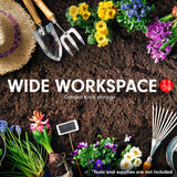 Wallaroo Garden Shed Spire Roof 6ft x 8ft Outdoor Storage Shelter - Grey - Top-Down View