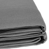 Wallaroo 280GSM Outdoor Sun Shade Sail Canopy Grey Triangle 7m x 7m x 7m - Top-Down View