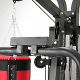 Powertrain Home Gym Multi Station with Boxing Punching Bag Speed Ball - Extra Image