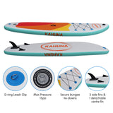 Kahuna Hana Inflatable Stand Up Paddle Board 11FT SUP Paddleboard - Close-Up Angle