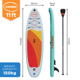 Kahuna Hana Inflatable Stand Up Paddle Board 11FT SUP Paddleboard - Extra Image