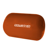 Powertrain Sports Inflatable Gymnastics Air Barrel Exercise Roller 120 x 75cm - Orange - Front View