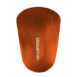Powertrain Sports Inflatable Gymnastics Air Barrel Exercise Roller 120 x 75cm - Orange - Top-Down View