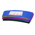 Kahuna 12ft Replacement Trampoline Safety Pad Cover and Jumping Spring Mat - Rainbow