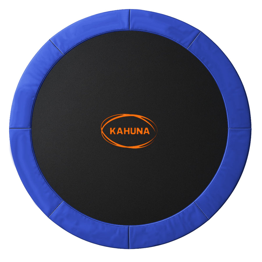 Kahuna 14ft Replacement Trampoline Safety Pad Cover and Jumping Spring Mat - Blue