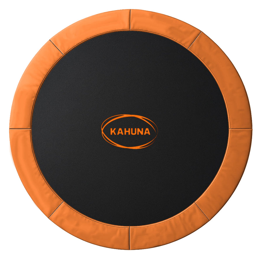 Kahuna 14ft Replacement Trampoline Safety Pad Cover and Jumping Spring Mat - Orange