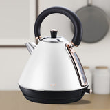 Pronti 1.7l Rose Trim Collection Kettle - White - Extra Image