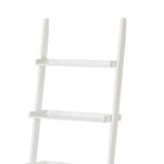 Sarantino Aster 5-Tier Ladder Shelf in White