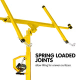 Kartrite 11ft Plaster Drywall Board Sheet Panel Hoist Lifter - Rear View