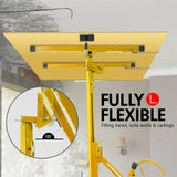 Kartrite 16ft Plaster Drywall Board Sheet Panel Hoist Lifter - Side View