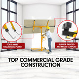 Kartrite 16ft Plaster Drywall Board Sheet Panel Hoist Lifter - Rear View