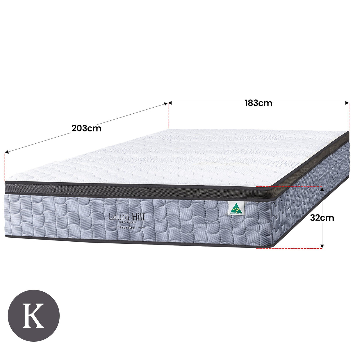 Laura Hill Exquisite Australian Made Queen Premium Mattress