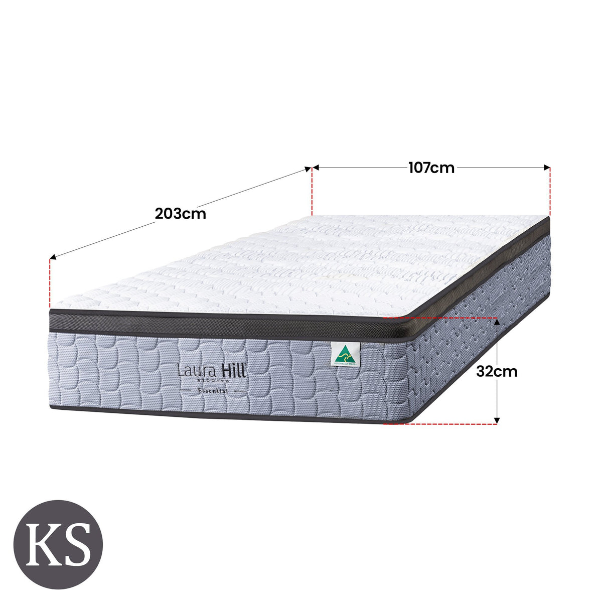 Laura Hill Exquisite Australian Made Double Premium Mattress