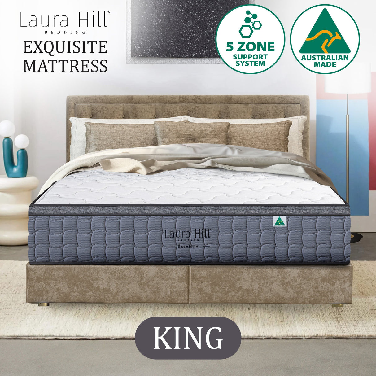 Laura Hill Essential Australian Made Long Single Premium Mattress