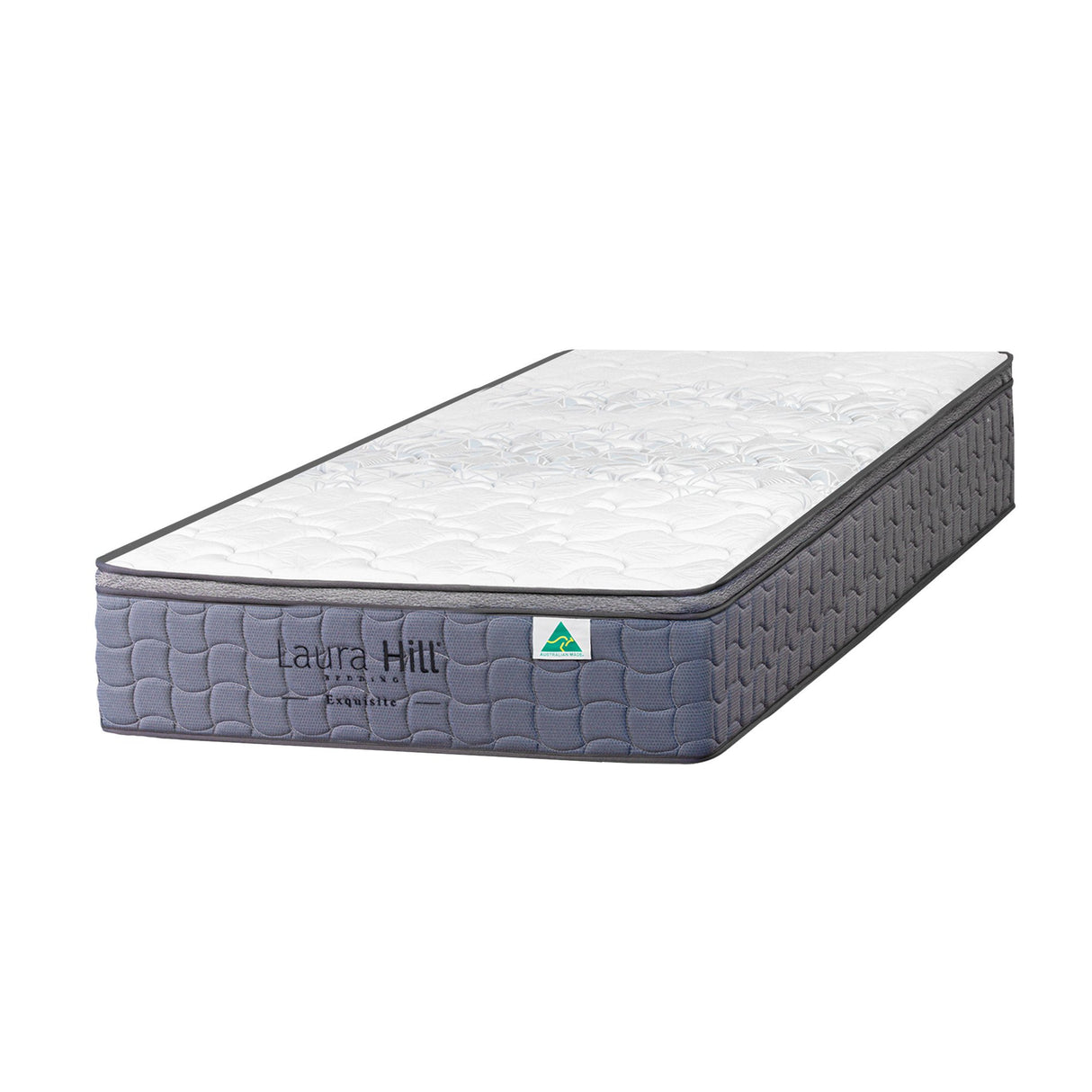 Mattress Single Euro Top Pocket Spring Motion Isolation CertiPUR-US Certified
