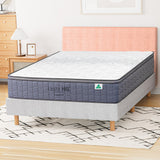 Mattress Single Euro Top Pocket Spring Motion Isolation CertiPUR-US Certified - Close-Up Angle