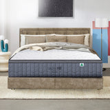 Mattress Single Euro Top Pocket Spring Motion Isolation CertiPUR-US Certified - Low Angle