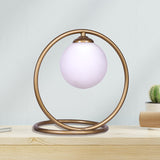 Sarantino Gold Metal Table Lamp - Extra Image