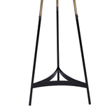 Sarantino Metal Tripod Electric Floor Lamp Gradient Finish - Low Angle