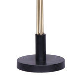 Sarantino Exposed Bulb Industrial Table Lamp - Rear View