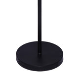 Sarantino Modern Exposed Bulb 4-Arm Industrial Light Floor Lamp - Side View