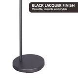 Sarantino Dark Grey Floor Lamp Industrial Chic Adjustable Angle - 45-Degree Angle