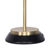 Sarantino Electric Reading Light Table Lamp Brass Finish - Black - Extra Image