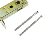 Keyless Mechanical Push Button Security Door Lock System - Close-Up Angle