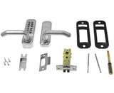 Keyless Mechanical Push Button Security Door Lock System - Extra Image