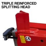 Yukon 8 Ton 2.2kw Heavy-duty Electric Hydraulic Log Splitter - Rear View