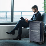 Olympus Astra 24in Lightweight Hard Shell Suitcase - Aegean Blue - Extra Image