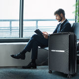 Olympus Astra 29in Lightweight Hard Shell Suitcase - Obsidian Black - Extra Image