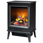 Dimplex Laverton 2kW Freestanding Electric Fireplace Stove Heater, 3D Optiflame Effect, Remote Control, Matte Black