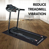 Powertrain 1.5m Exercise Equipment Mat - Top-Down View