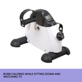 Powertrain Mini Exercise Bike Arm and Leg Pedal Exerciser - Top-Down View