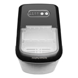 Morphy Richards 15kg Ice Maker in Stainless Steel - Top-Down View