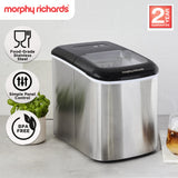 Morphy Richards 15kg Ice Maker in Stainless Steel - Extra Image