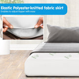 Laura Hill Bamboo Mattress Protector- Single - Close-Up Angle