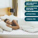 Laura Hill Luxury Cool Max Comfortable Fully Fitted Bed Mattress Protector - King - Extra Image