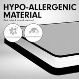 Laura Hill  Double Mattress Bed Size Euro Top 5 Zone Spring Foam 32cm Bedding Pocket - Extra Image