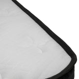 Laura Hill  Double Mattress Bed Size Euro Top 5 Zone Spring Foam 32cm Bedding Pocket - Side View