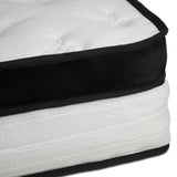 Laura Hill  Double Mattress Bed Size Euro Top 5 Zone Spring Foam 32cm Bedding Pocket - 45-Degree Angle