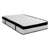 Laura Hill Single Mattress Bed Size Euro Top 5 Zone Spring Foam 32cm - Side View