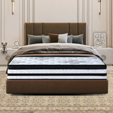 Laura Hill King Single Mattress Bed Size Euro Top 5 Zone Spring Foam 34cm - Extra Image